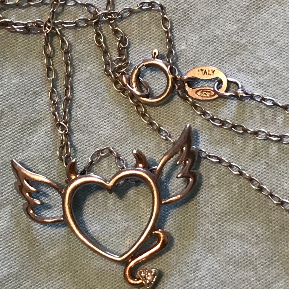 Sterling Silver Charm with Chain